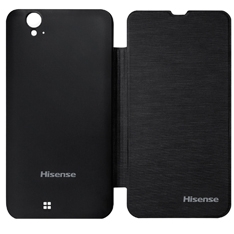 Funda  Cover Delantera Y Trasera Para Smartphone Hisense Hsu-970 Negra